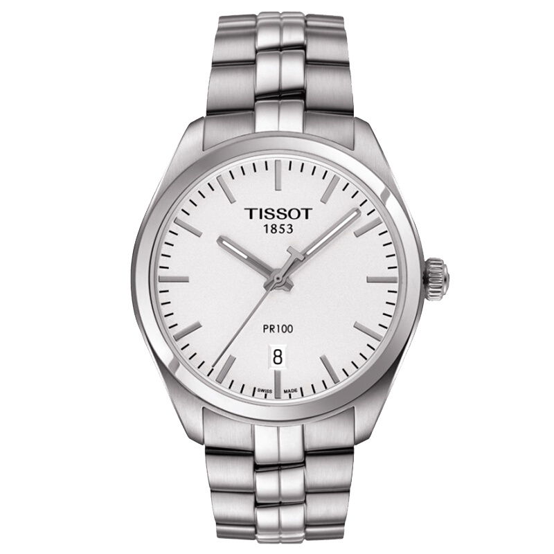 天梭(TISSOT)手表 简约时尚石英男表