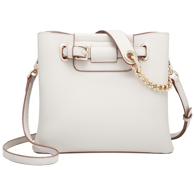 高尔夫GOLF时尚女士斜挎包优质牛皮微复古单肩包大容量潮流链条手提包