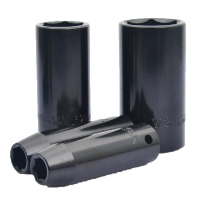 华丰巨箭 12.5MM(1/2”)欧式汽动长套筒(六角)HF-226110 2支