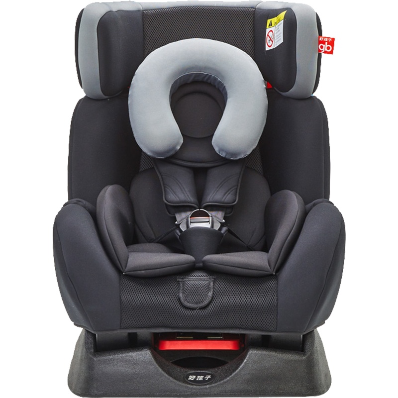 gb好孩子 高速汽车儿童安全座椅 欧标五点式安全带 双向安装 CS718-A011 黑色适用年龄(0-7岁)