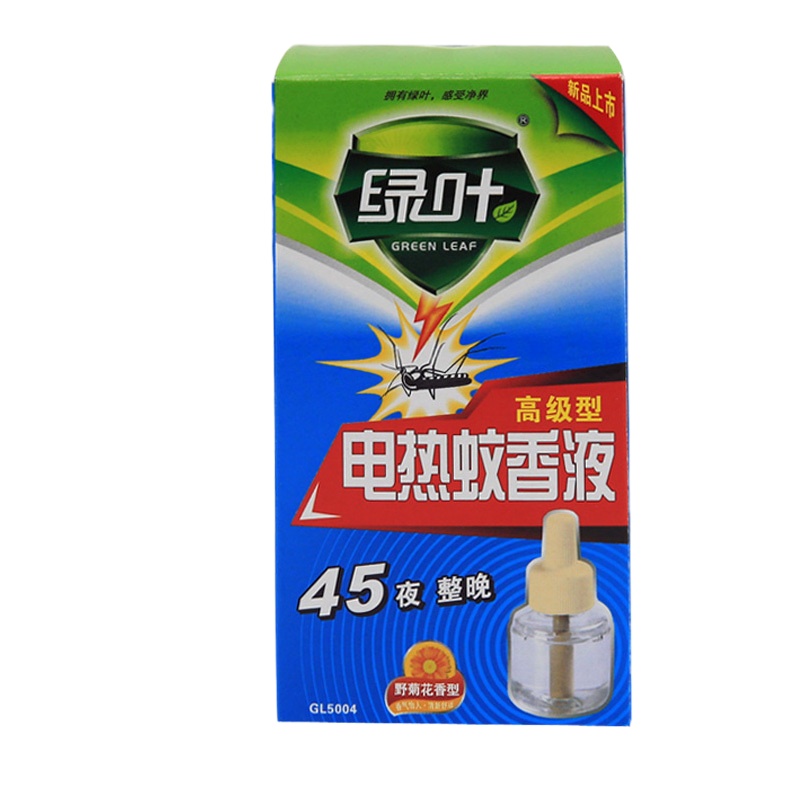 (DT)绿叶 GL5004 野菊花型 45夜 电热蚊香液(计价单位:瓶)