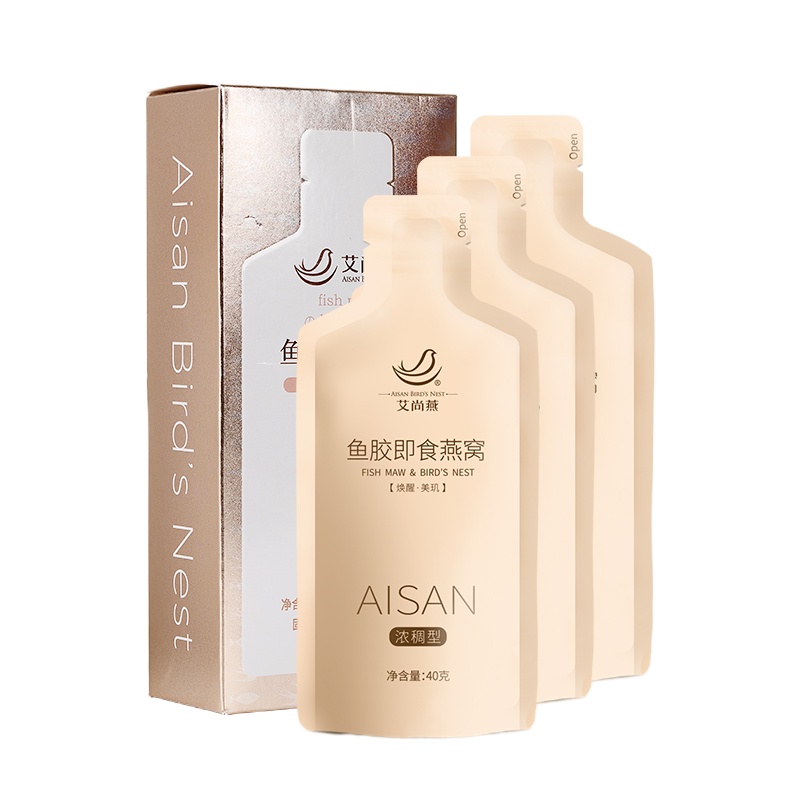 艾尚燕 鱼胶即食燕窝组合30%+60%(共2盒)