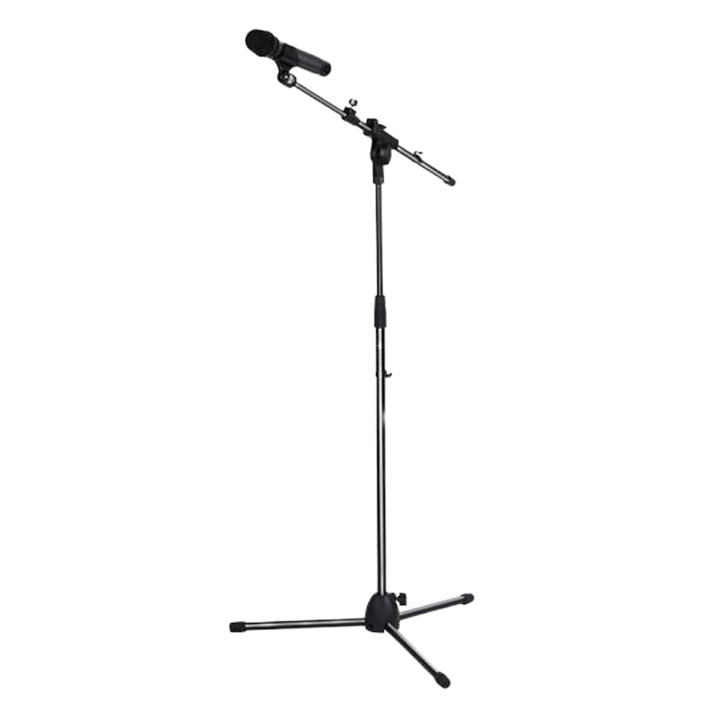 话筒落地支架 麦克风架 伸缩三脚架录音晚会麦架