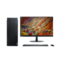 联想启天商用 M43R台式电脑 21.5寸显示器 I3-10100 8G 1T+128GSSD 定制