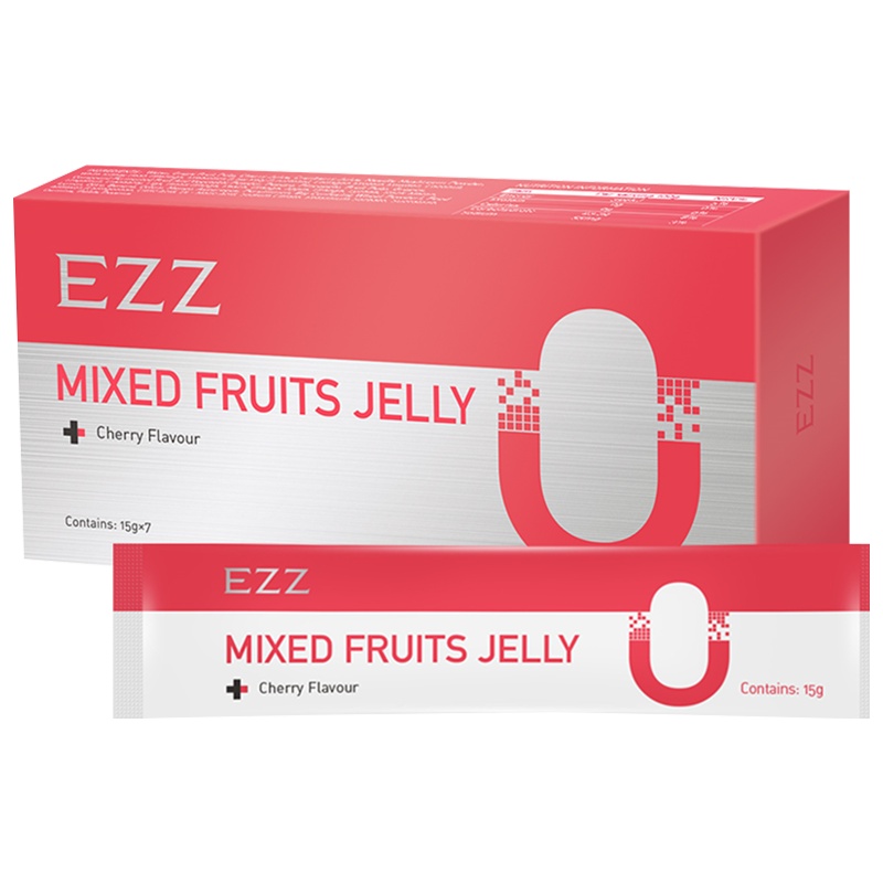 澳洲新西兰EZZ(EZZ)基因酵素果冻15g*7条/盒装 排油排脂排宿便 果蔬零食快速减脂燃脂