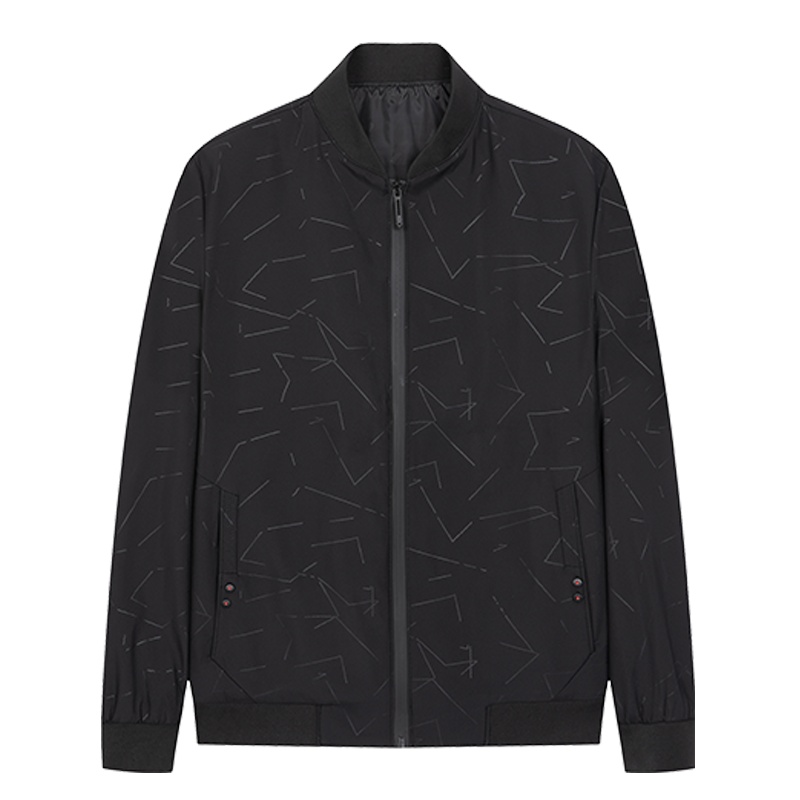 花花公子(PLAYBOY ICON)男士2020年春季时尚休闲简约夹克衫外套