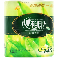 心相印 yjj-bt904-茶语经典140克4粒卷纸(两包装) 单位:件