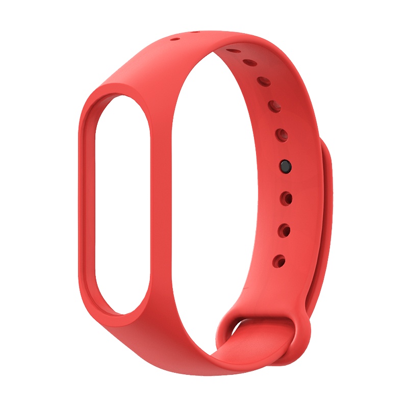 定制版手环腕带适用小米手环原装红5/6/NFC通用亲肤材质稳固防丢防水多彩替换表带