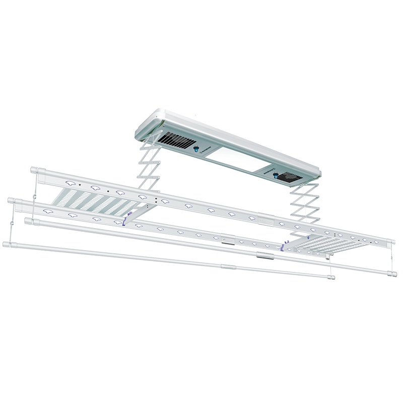 西屋(Westinghouse)WL12FY4ZB美国电动晾衣架自动升降家用晒衣被杆智能无线遥控阳台风干消毒置物晾衣架