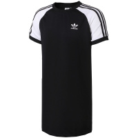 adidas阿迪达斯三叶草女子连衣裙插肩休闲运动服CE4961