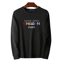 雅鹿男装卫衣男秋季新品纯棉休闲圆领青年长袖卫衣百搭男士T恤10109657