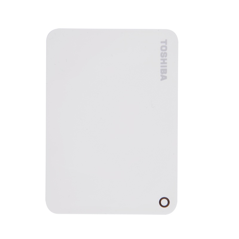 东芝(TOSHIBA) 2TB USB3.0 移动硬盘 V9系列 2.5英寸 兼容Mac 轻薄便携 密码保护 白色