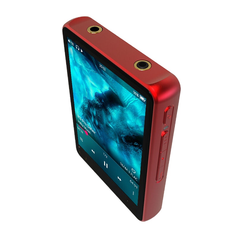 得胜企业定制 无损音乐播放器平衡 蓝牙耳机 DSD硬解便携mp3随身听 铝合金红色 R3PRO