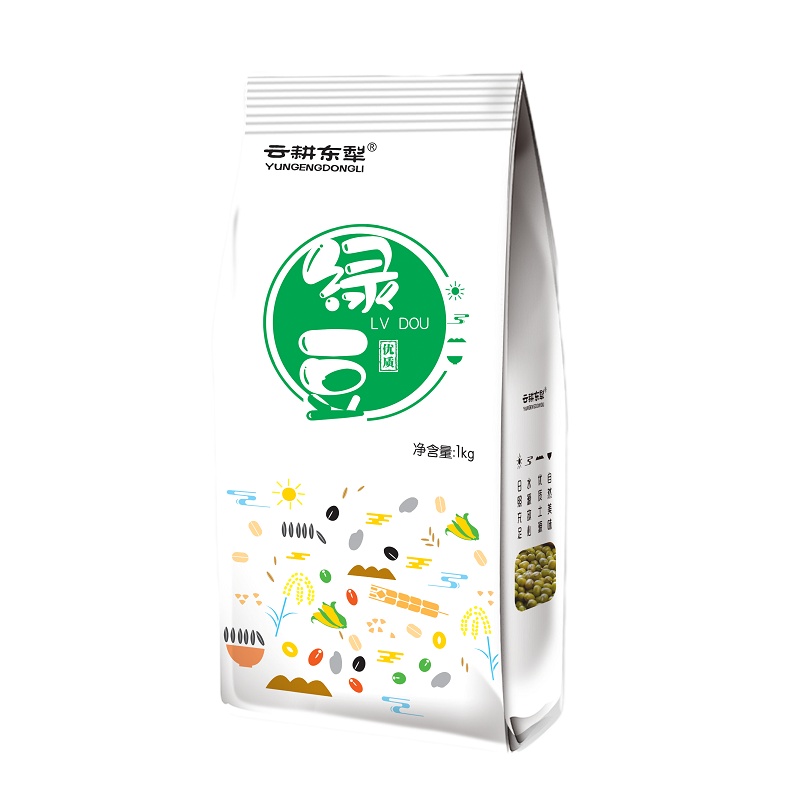亿佳万禾 绿豆 东北绿豆 优质绿豆 1kg/袋 50kg起发