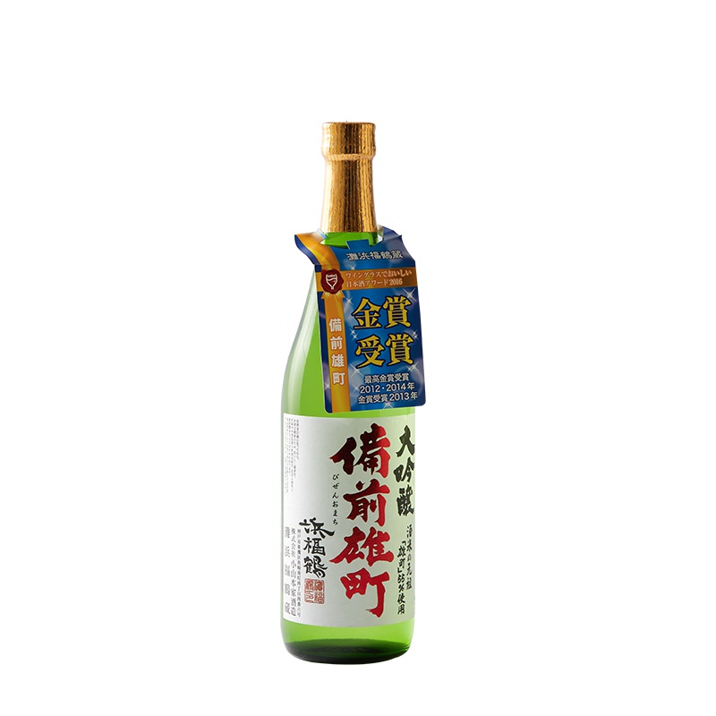 日本原装进口 浜福鹤备前雄町大吟酿清酒720ml
