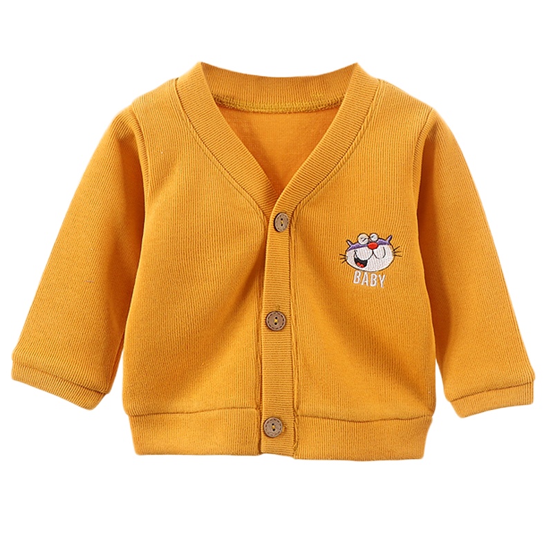 超级新品 儿童外套春季新款男童开衫洋气女童长袖单上衣批发婴幼儿针织外套