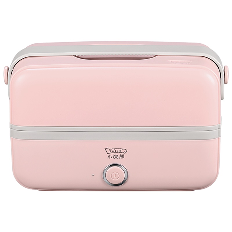 小浣熊电热饭盒加热加温饭盒上班族便携插电便当盒双层带饭保温桶