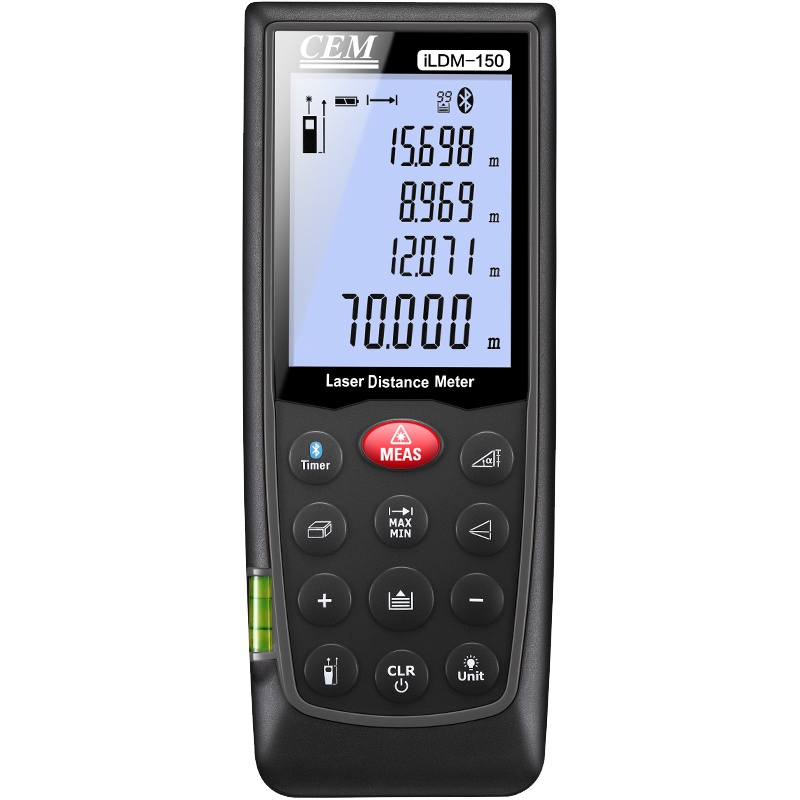 华盛昌电子尺智能蓝牙红外线测距仪激光测距仪自动高精度iLDM-150