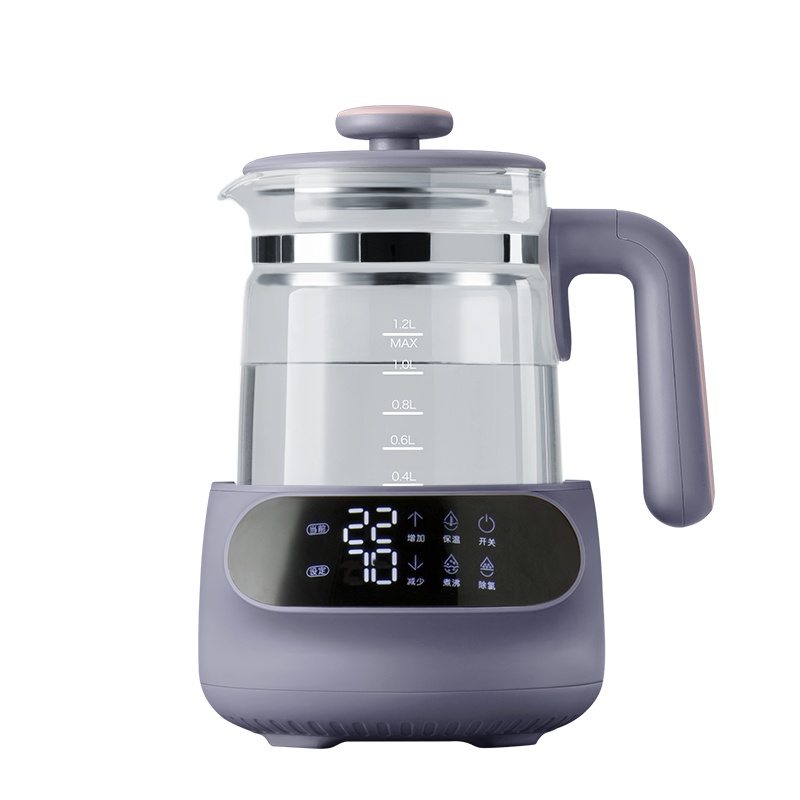 babycare 恒温热水壶调奶器婴儿冲奶粉保温恒温水壶温奶暖奶热奶器 静谧蓝