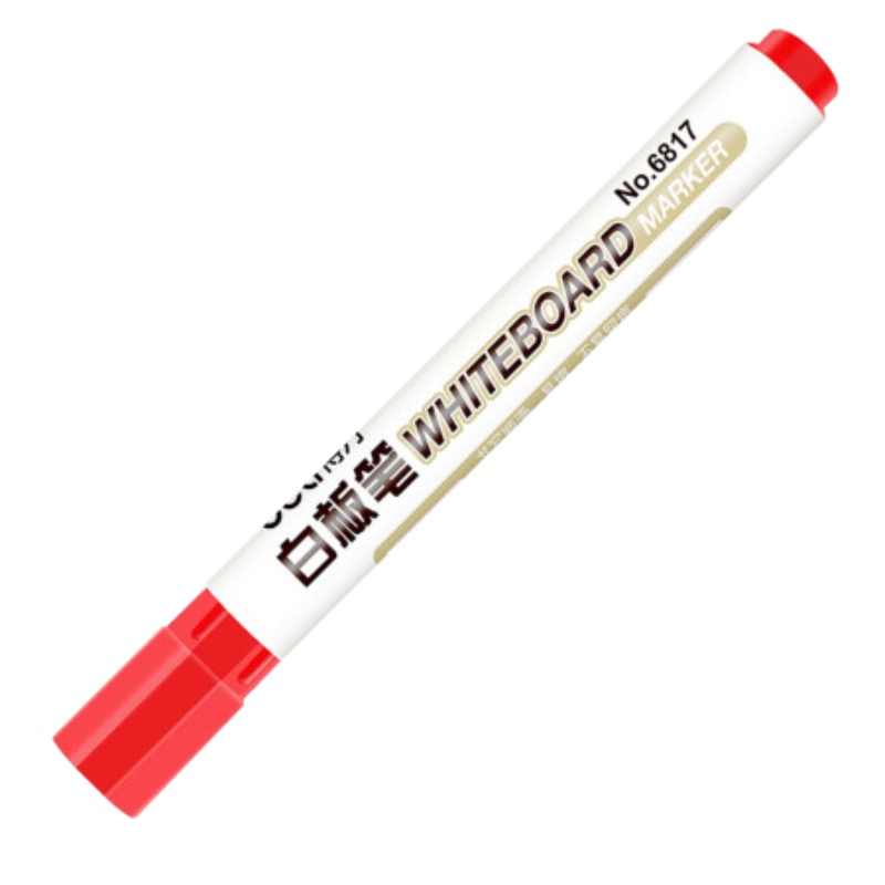 得力(deli)白板笔 色泽明亮可擦易擦 10支/盒6817