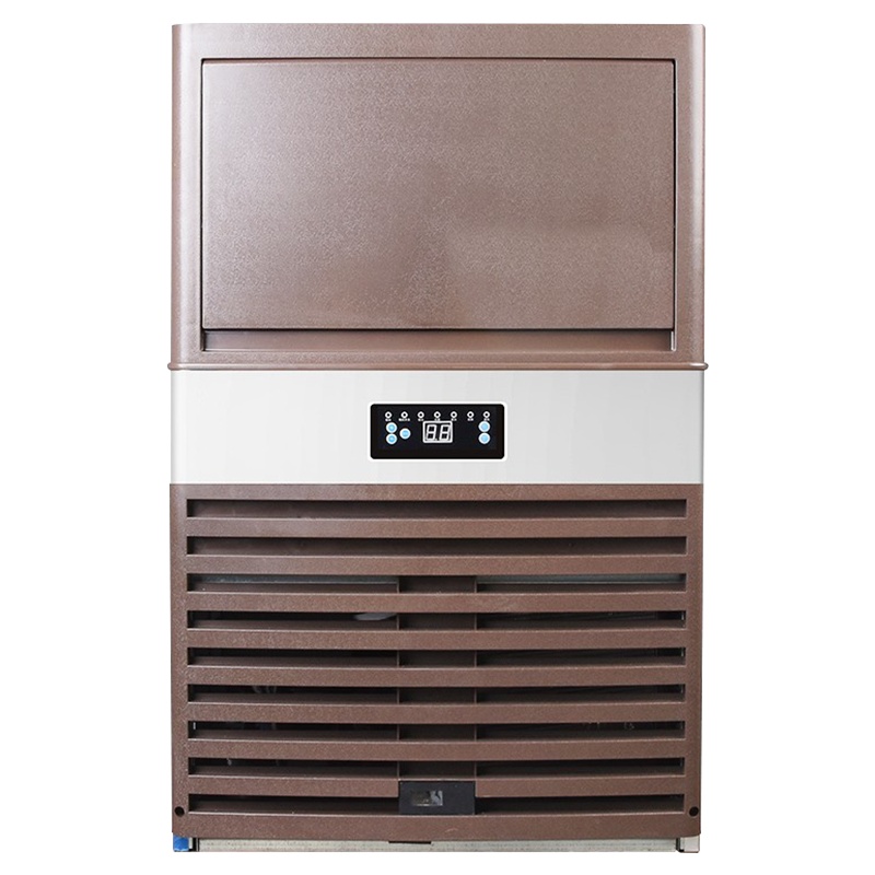 友田YOUTIAN制冰机大产量商用奶茶店小型酒吧KTV全自动方型冰块制造机BY-150PF70(落地式)