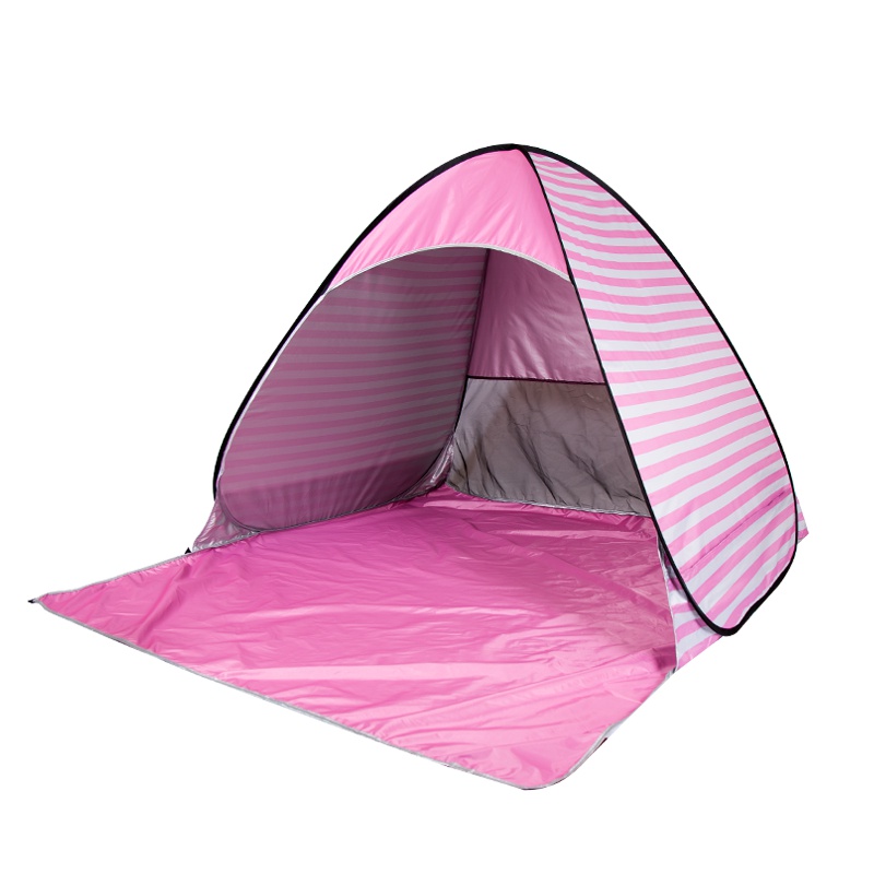 三极户外(Tripolar) TP2333 沙滩帐篷海边防晒户外2人全自动快速开钓鱼野餐遮阳儿童纱网帐篷