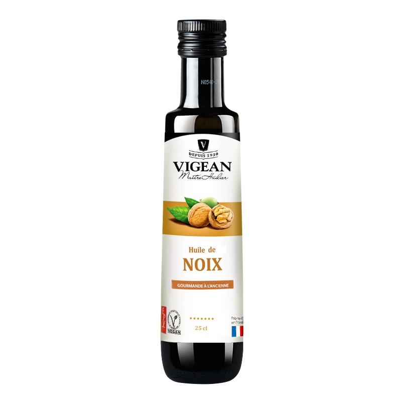 法国原装进口菲利普维尚压榨纯核桃油250mlDHA营养美味均衡孕妇宝宝辅食食用油