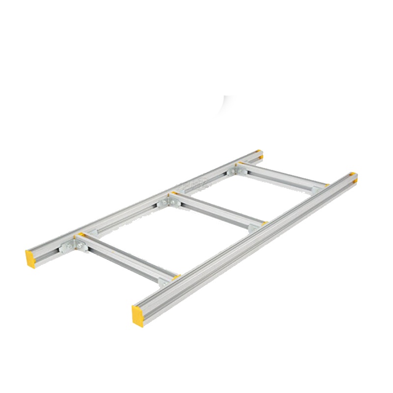 宇启恒飞铝合金走线架 80公分 梯式走线架 爬架 3米长度 11根横撑