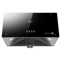 巧太太 抽油烟机单机大吸力吸油烟机中式油烟机顶吸式按键式排烟机CXW-210-A168S-W安装