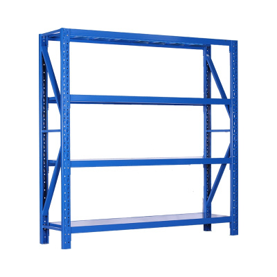 振奥 货架仓储仓库铁架子金属钢制储物架置物架 中型 单层承重200kg 2.0*0.5*2.0m