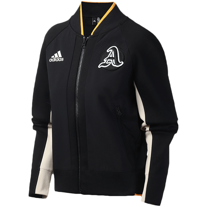 【自营】阿迪达斯女服夹克外套运动型格训练休闲运动服EA0422