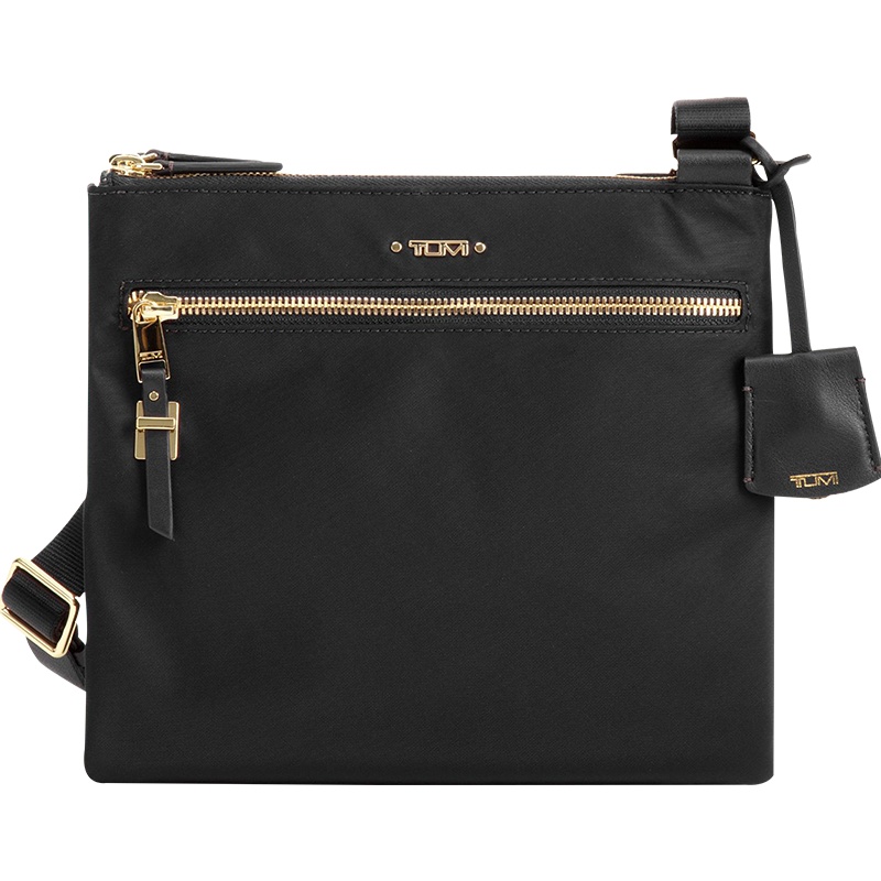 TUMI途明 VOYAGEUR系列女士简约斜挎包0196328DE-黑色