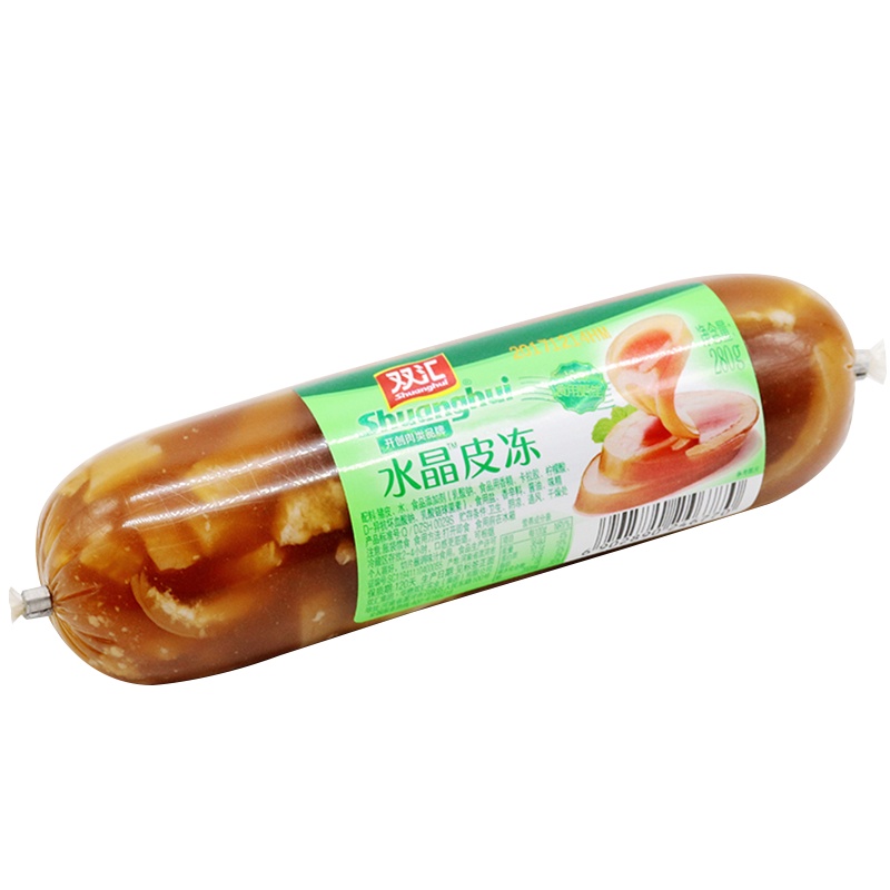 双汇水晶皮冻肠280g/支猪肉皮冻肠肘花火腿香肠下酒菜凉拌拼盘