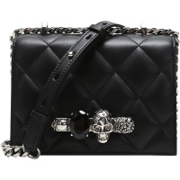 Alexander Mcqueen 亚历山大·麦昆 女士羊皮单肩斜挎包 558541 1AXBY