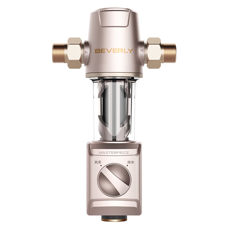 美的（Midea）比佛利前置过滤器净水器家用中央净水机自来水过滤器QZBW20S-7 3T/h出水量 40微米过滤精度