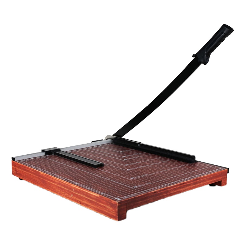 得力8002木质切纸刀 A3裁纸机 480*380mm 相片照片切割刀 切纸机