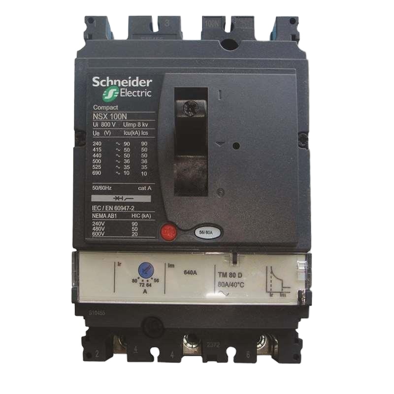 施耐德 Schneider Electric 塑壳断路器NSX160N TM160D 4P F FC
