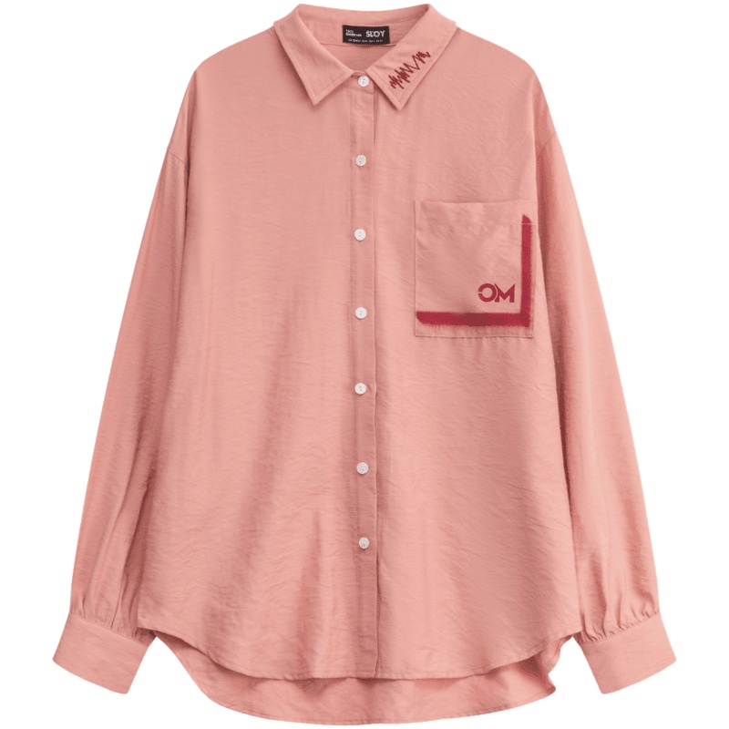 OtherMix韩范衬衫情人节系列春装2021年新款衬衣法式温柔风上衣女