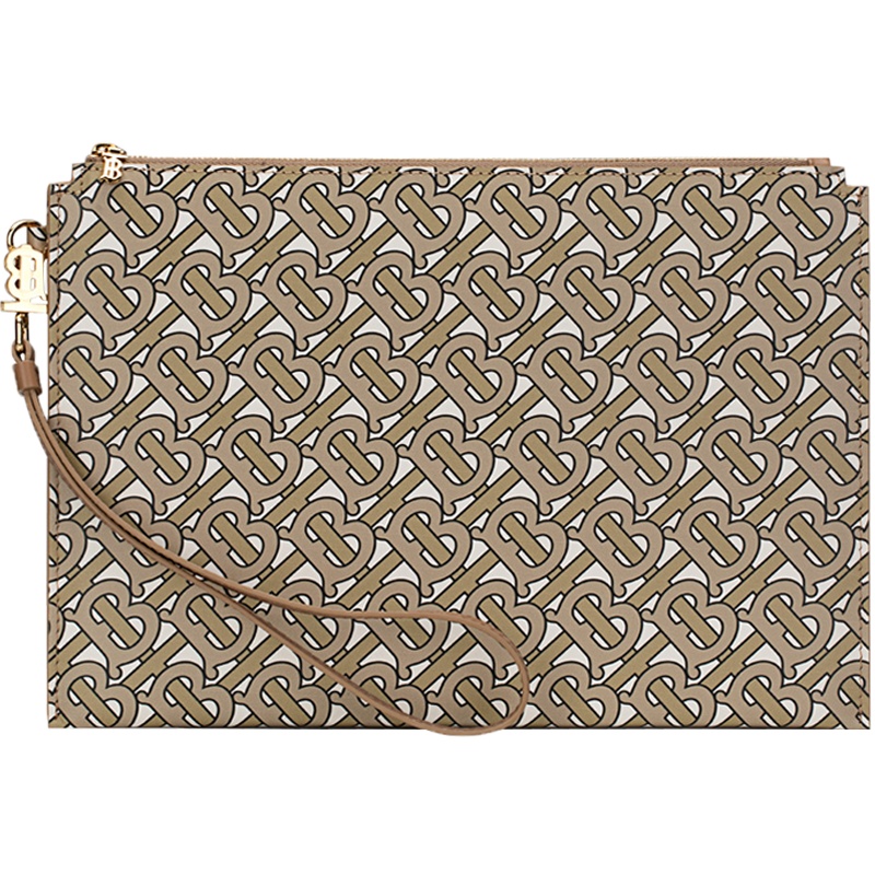 BURBERRY 博柏利 女士皮质手拿包 80149751