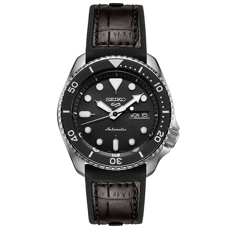 精工(SEIKO)手表 SEIKO5号 新盾5号 智慧夜光潜水水鬼 4R机芯 运动休闲男女表 SRPD55K2