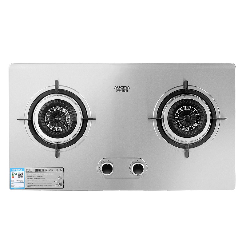 澳柯玛(AUCMA)JZT-3D23G(天然气)台嵌两用不锈钢燃气灶具煤气灶一级能效4.5KW