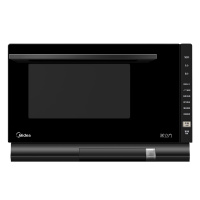 美的Midea 微波炉 X5-L253E 25L平板微电脑式 微蒸烤复合一体机 蒸汽清洁 变频 烧烤 微波 定时