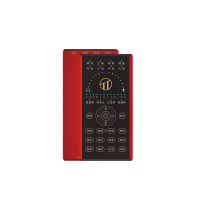 TTFAMILY N10 手机 游戏直播 声卡套装主播K歌录音麦克风喊麦设备游戏直播 中国红 有线 3.5接口