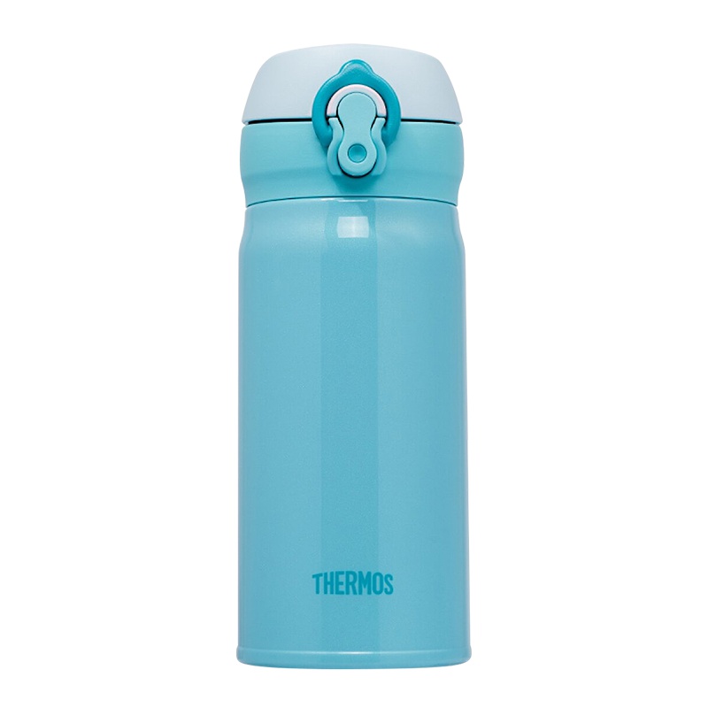 [马卡龙色系]THERMOS膳魔师 日本直采 保温杯 真空 不锈钢 JNL-352-SKY 天蓝色 350ml