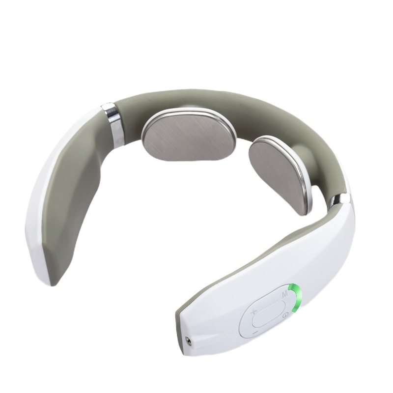 乐尔康颈椎按摩器家用按摩器 脉冲电流护颈仪小巧便携送女友男友佳品充电款