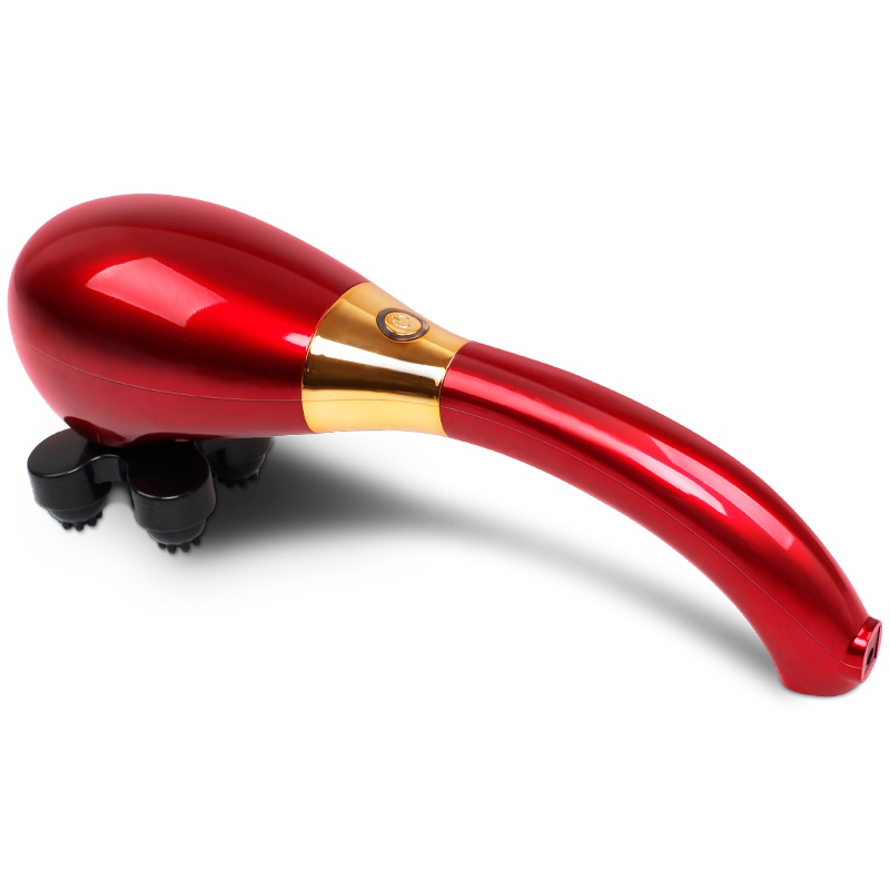 茗振电子 按摩器MZ-138C 无线充电按摩棒 颈部腰部肩部手持式敲打多功能锤 仿真人捶打振动按摩捶