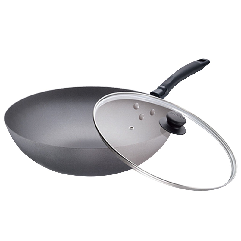 苏泊尔(supor)炒锅32cm铸铁锅无涂层铁锅炒锅炒勺传统老式铁锅生铁锅明火电磁炉通用FC32Q1