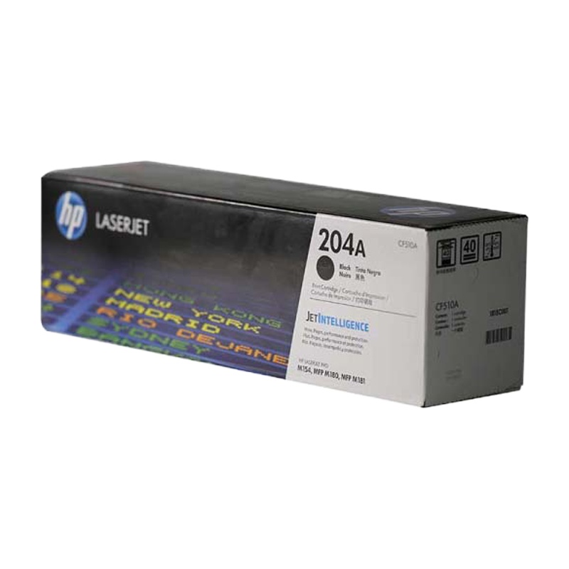 惠普(HP)204A黑色 1100页 M154系列/M180n硒鼓/CF510A(尊享服务)