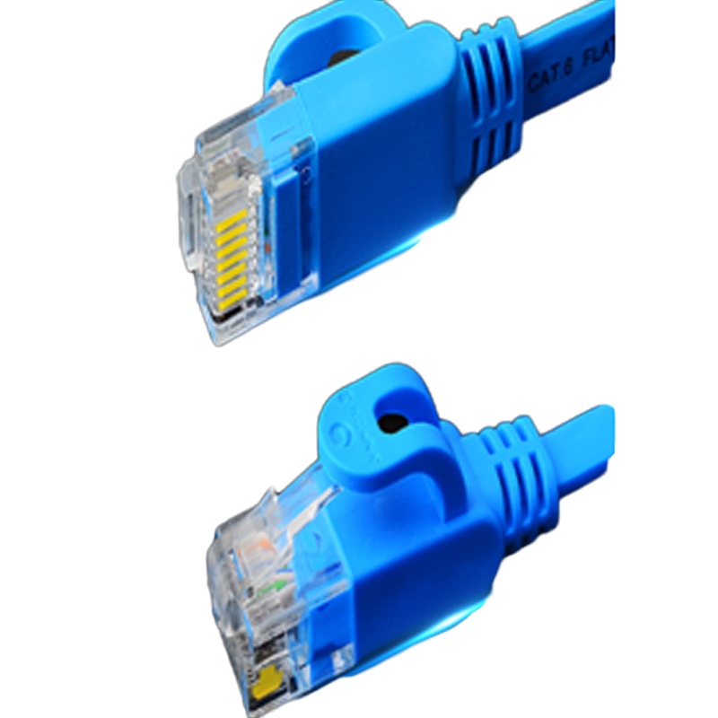 晶华 超六类网线 全铜扁线型网线 5M