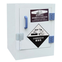 [一鹏]PP酸碱柜 2加仑实验室化学药品安全柜 耐防腐蚀强酸强碱pp双锁试剂储存柜